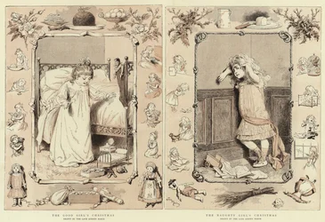 Natal da menina boa, Natal da menina impertinente